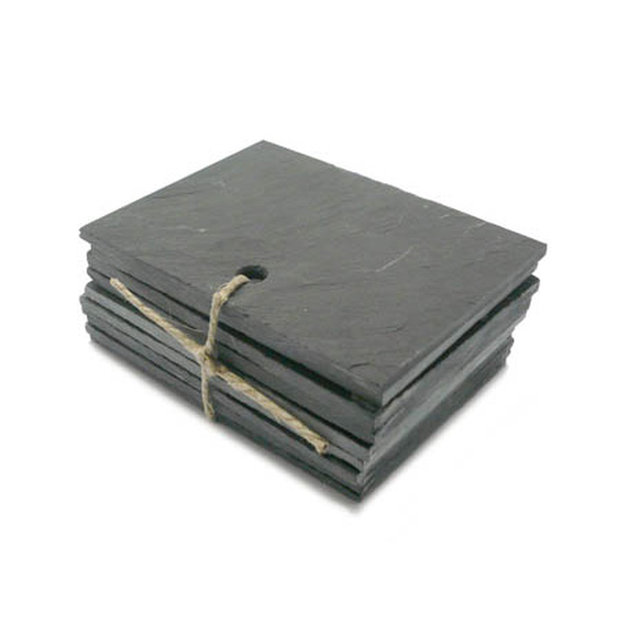 Ref AR8 / Ardoise étiquette à suspendre sur volute en métal 3x10cm. Lot de 10 pièces